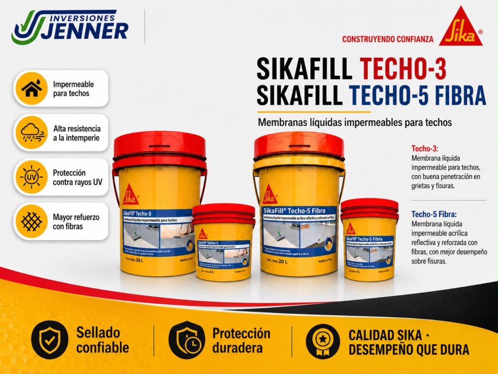 Impermeabilizante para techos Sikafill® Techo