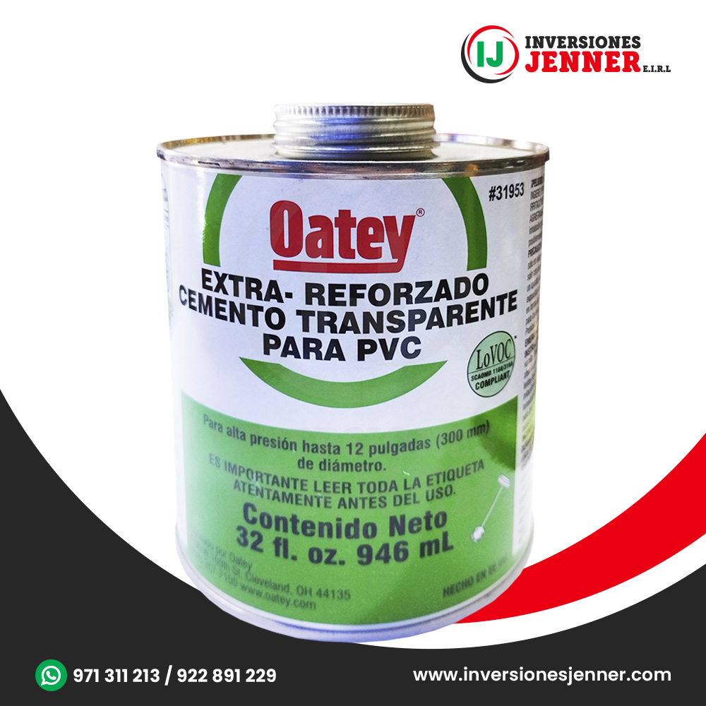 Pegamento para PVC 32 Onzas Verde - OATEY